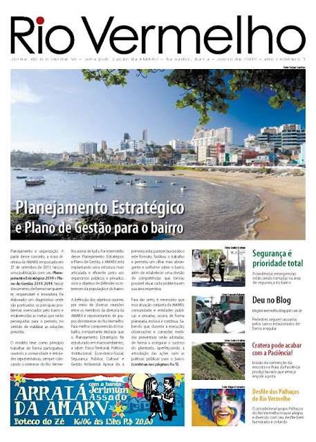 Jornal do Rio Vermelho 1ª Edição
