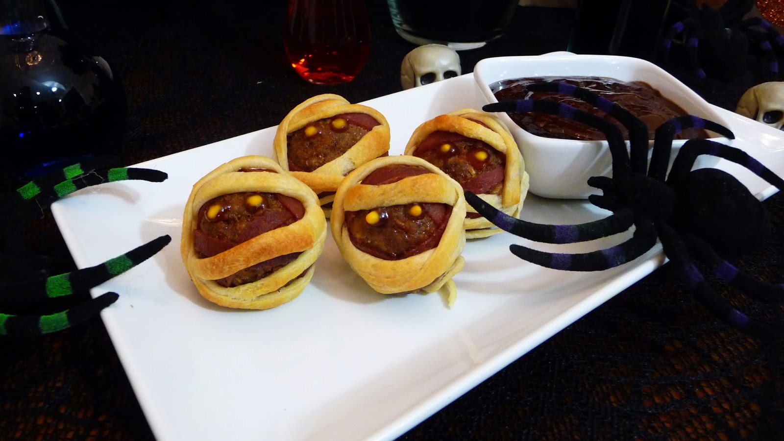 Halloween Meatballs Easy Cooking