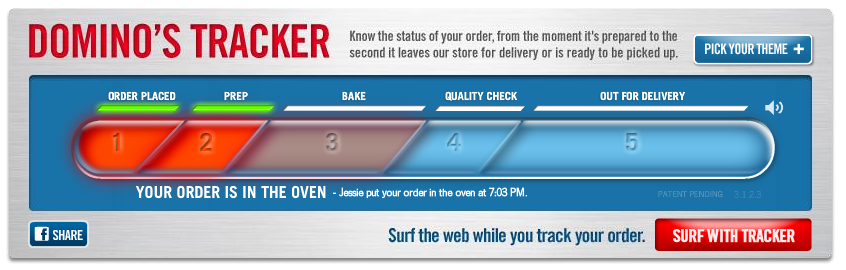 dominos website sucks