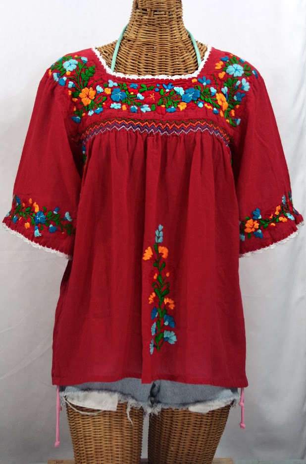 http://www.sirensirensiren.com/marina-mexican-peasant-blouse-red-fiesta