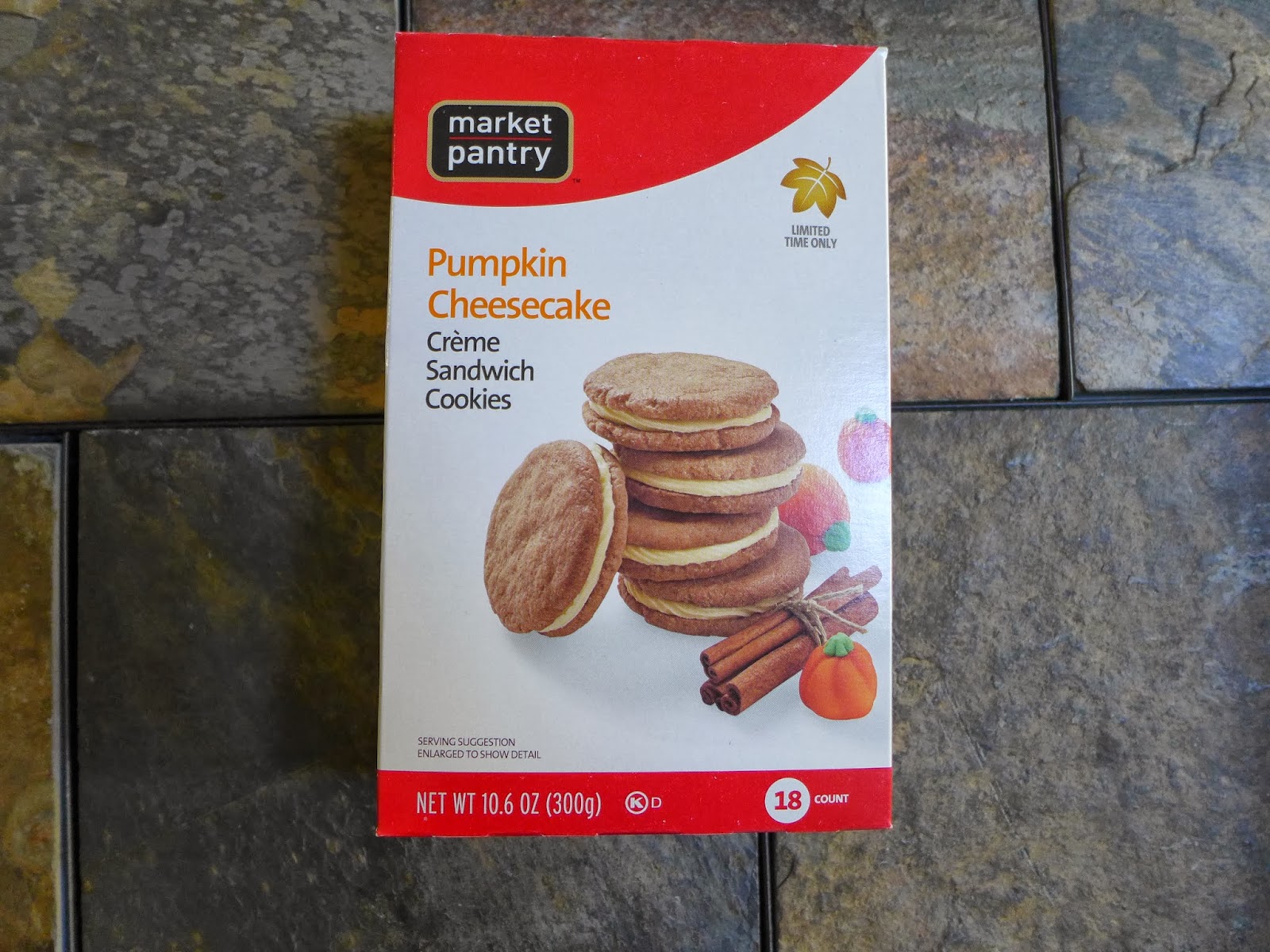 Creamy Steaks Market Pantry Pumpkin Cheesecake Creme Sandwich