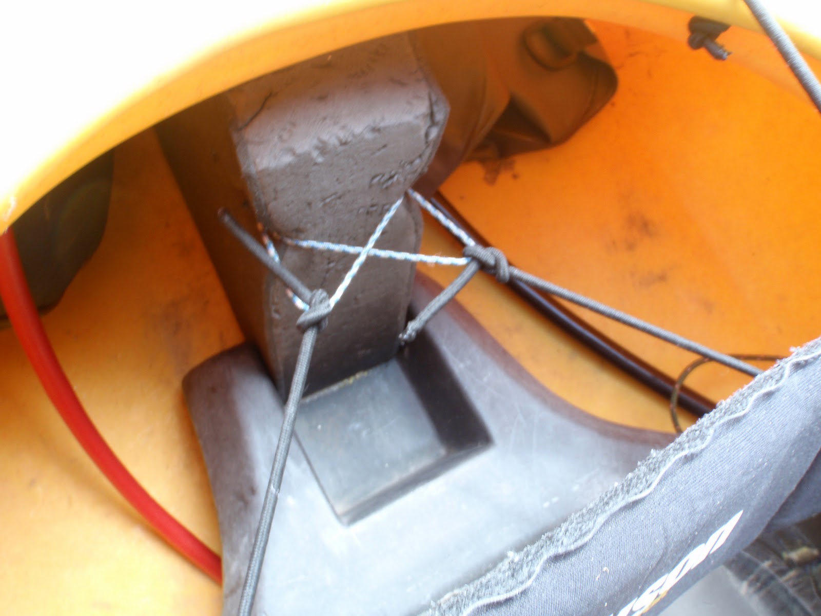 Kayak Hot Dogs DIY Jackson Kayak Back band replacement.