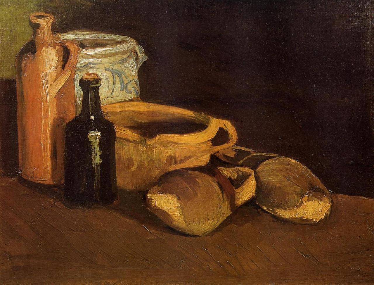Still Life with Clogs and Pots (F 54, JH 536) by Vincent van Gogh