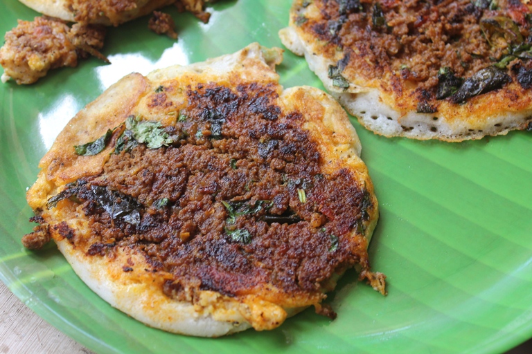 Madurai Kari Dosai Recipe Mutton Kheema Dosa Recipe Yummy Tummy