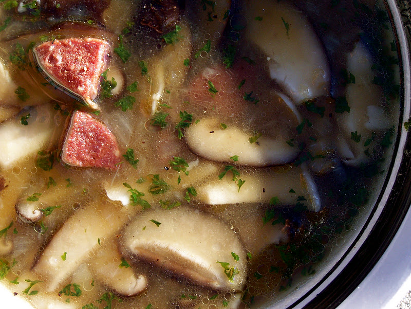 Wild Deer and Mushroom Soup