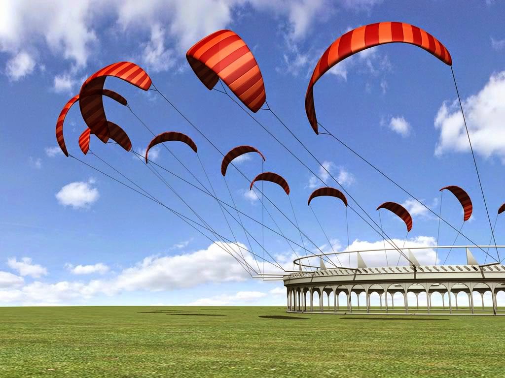 KiteGen Layang Layang Pembangkit Listrik Green EcoTechno