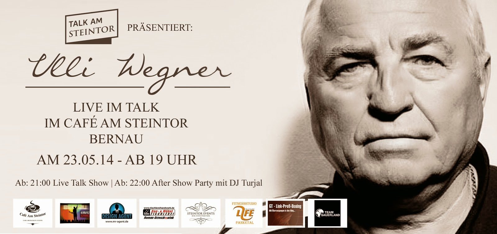 Heute: BOX - Trainer Legende - Ulli Wegner zu Gast in unserer Talkshow! 2 Bernau LIVE - Dein Stadtmagazin für Bernau bei Berlin