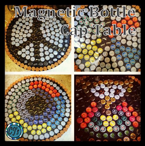 Crafty June's Bottle Cap Table