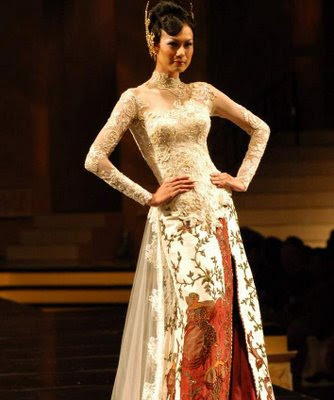 Indonesian Wedding Dress