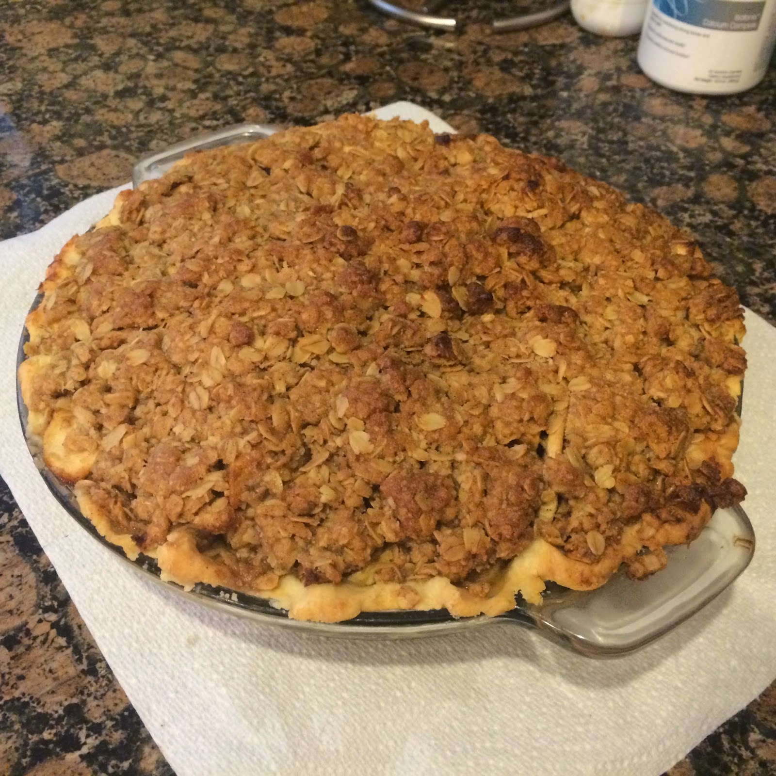 BinomialBaker Oatmeal Cookie Apple Pie