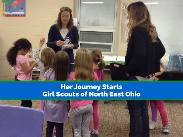 Her Journey with @GSNEO Starts #GirlScoutsRock