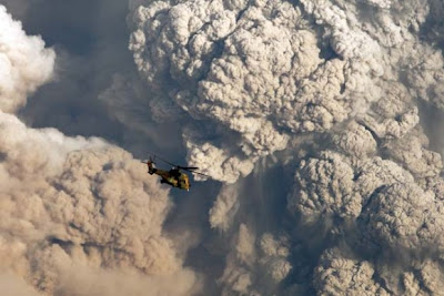 Volcan Puyehue fotos en erupcion