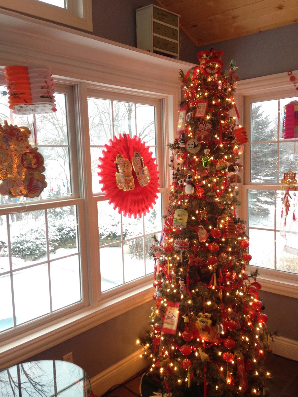 Musings from Kim K.: Our 2015 Chinese New Year tree