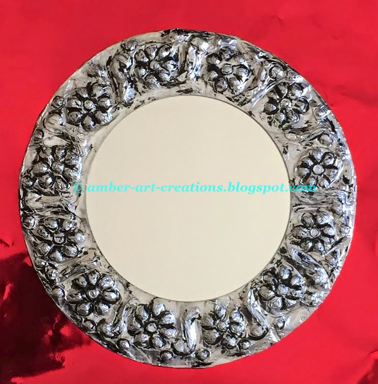 Amberartcreations, arts, crafts and DIY projects DIY Foil Mirror