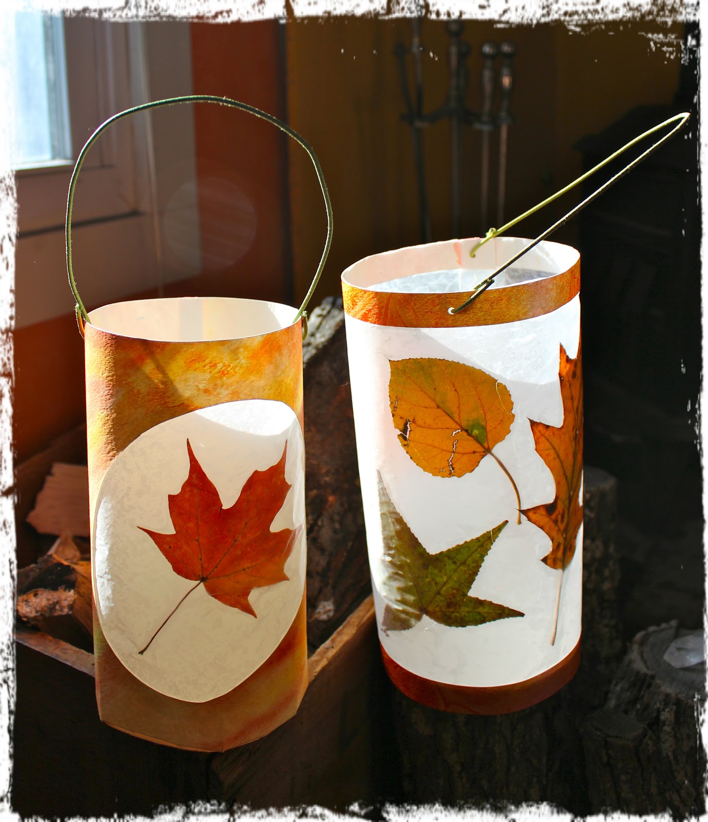 River Bliss Savoring Light Leaf Lantern Tutorials
