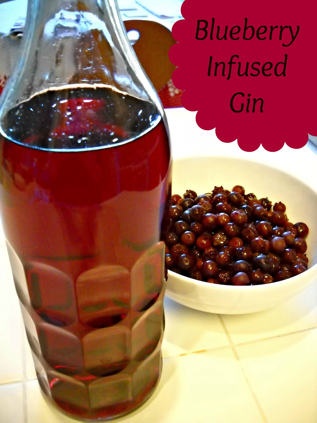 Bake It With Booze! Blueberry Infused Gin