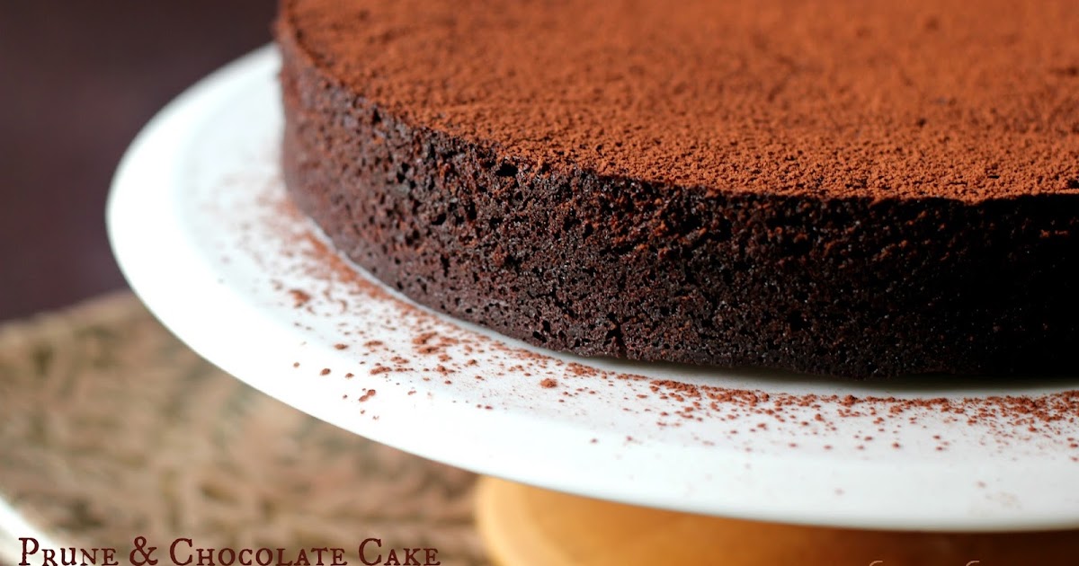 Ruchik Randhap (Delicious Cooking) Prune and Chocolate Dessert Cake
