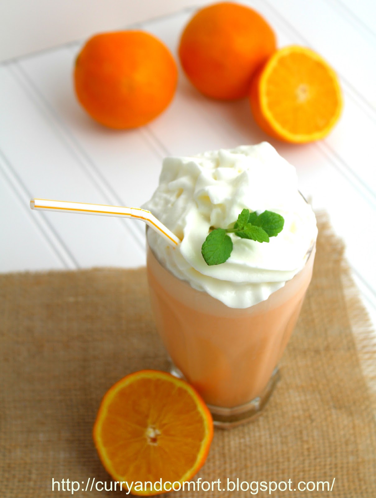 Kitchen Simmer Orange Creamsicle Milkshake