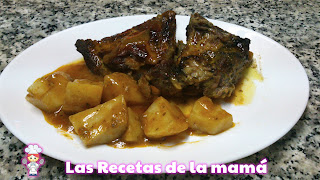 Costillas de cerdo al horno