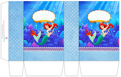 Kit digital gratuito para imprimir Ariel - A Pequena Sereia