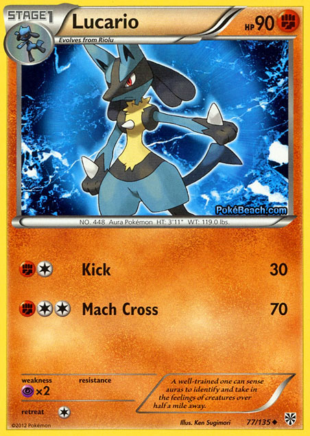 Lucario LA 61  Pokemon TCG POK Cards