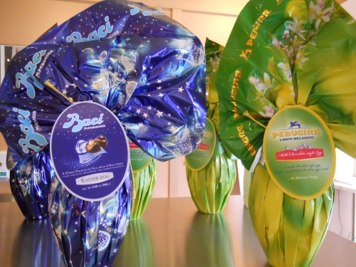 italian chocolate easter eggs with surprise