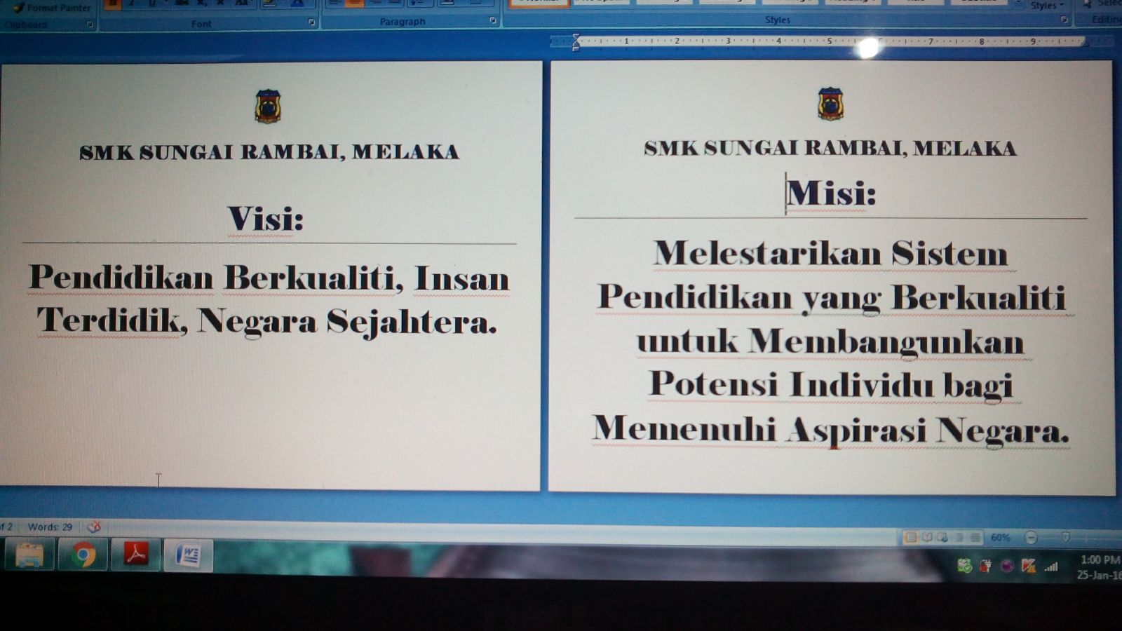 MISI DAN VISI