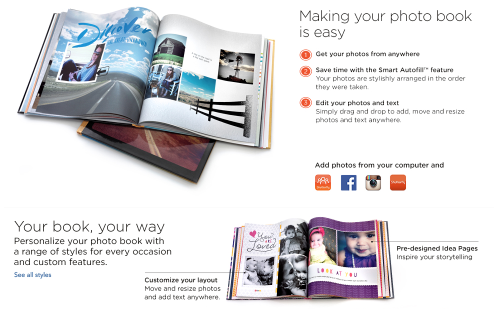 Shutterfly Photo Books for Holiday Gifts Monica Wants It