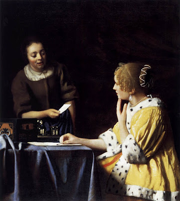  Vermeer painting Baroque 