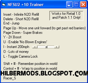 nfs underground trainer 1.1001.0 12