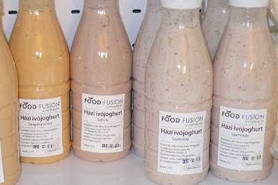 Galló János ivójoghurtjai (Food Fusion, Budapest)