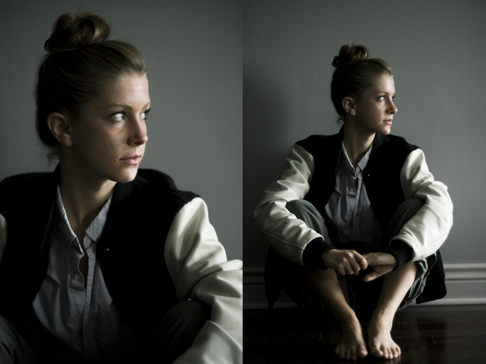 girl in guys clothes