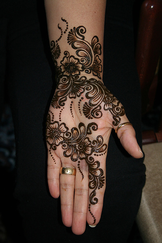 Arabic Henna Designs For Hands