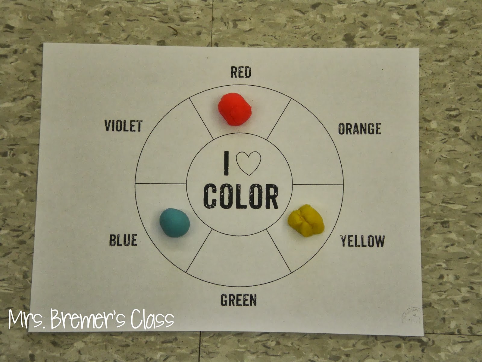 Mrs. Bremer's Class: Color Mixing Activity Art Lesson for Kindergarten