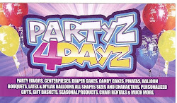 Looking For THE VERY Best Bed-Stuy Party Supplys & Decorations? CALL Partyz 4 Dayz 718.453.3237