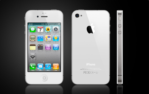 Iphone+4gs+white