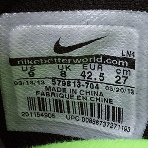 Hướng dẫn phân biệt giày Nike thật giả thảo luận chia sẻ kinh nghiệm chọn giày Nike - 16