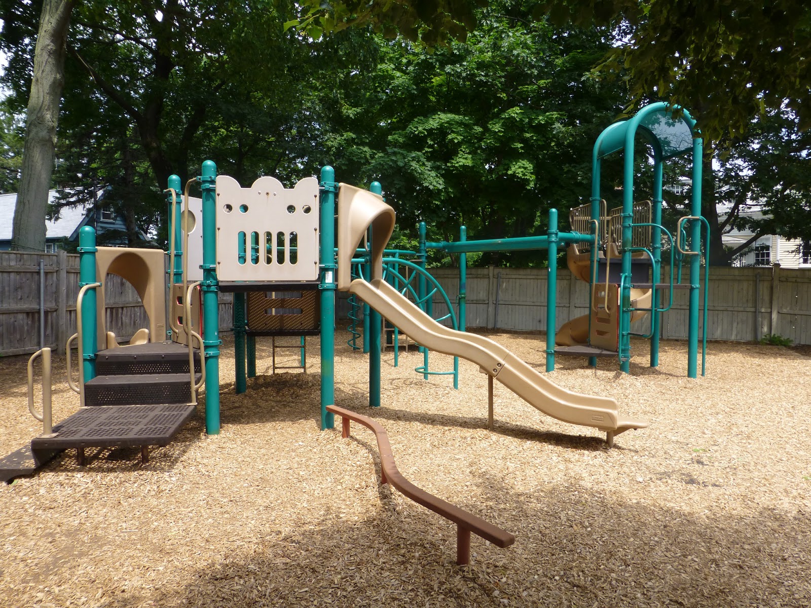 Visiting Brookline Playgrounds Lincoln School Playground