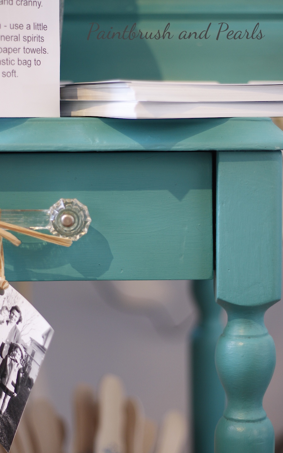Brocante Home Collection's Paintbrush and Pearls Chalk Paint® A