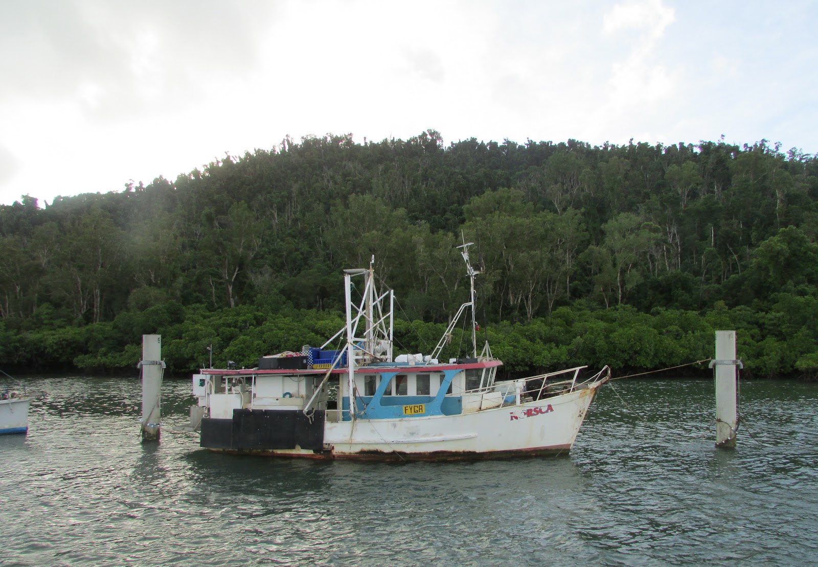 sailing2xs 1st May Mourilyan Harbour to Cairns crocodiles?