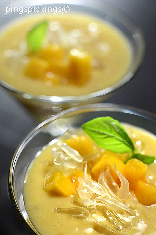 ping's pickings Mango Pomelo Sago Dessert
