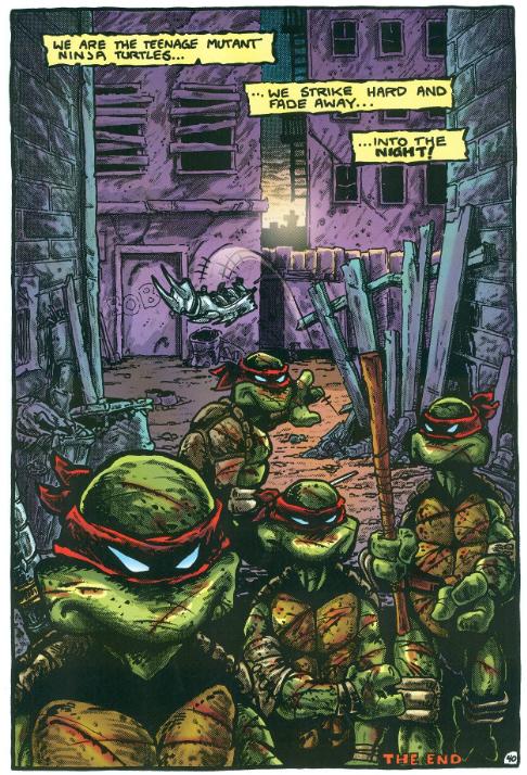 TMNT Entity: Compare/Contrast: The Many Colorizations of TMNT #1
