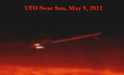 ufo sun corona ufo sun corona
