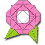 Cara Membuat Origami Bunga Mawar