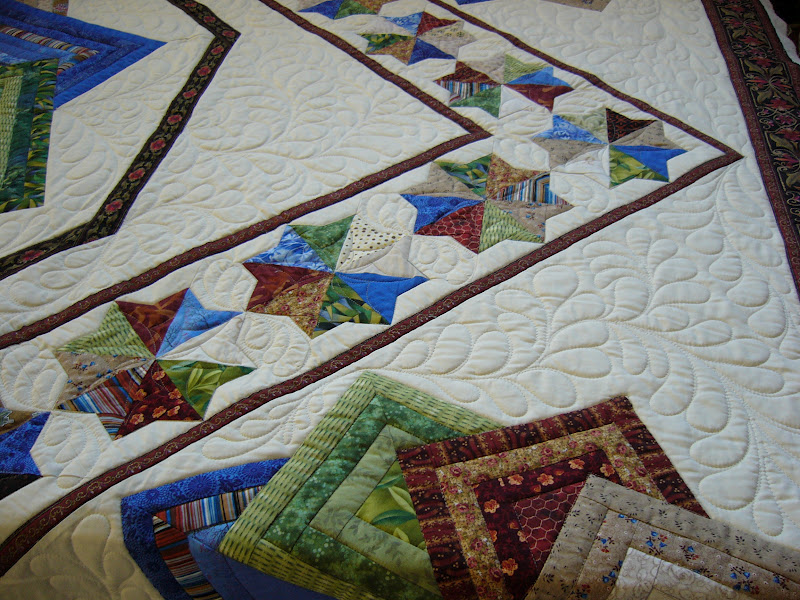 caledonia quilter Star Spin by Oregon Treasures