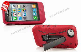 Case Kickstand Cover For iPhone 4 / 4S