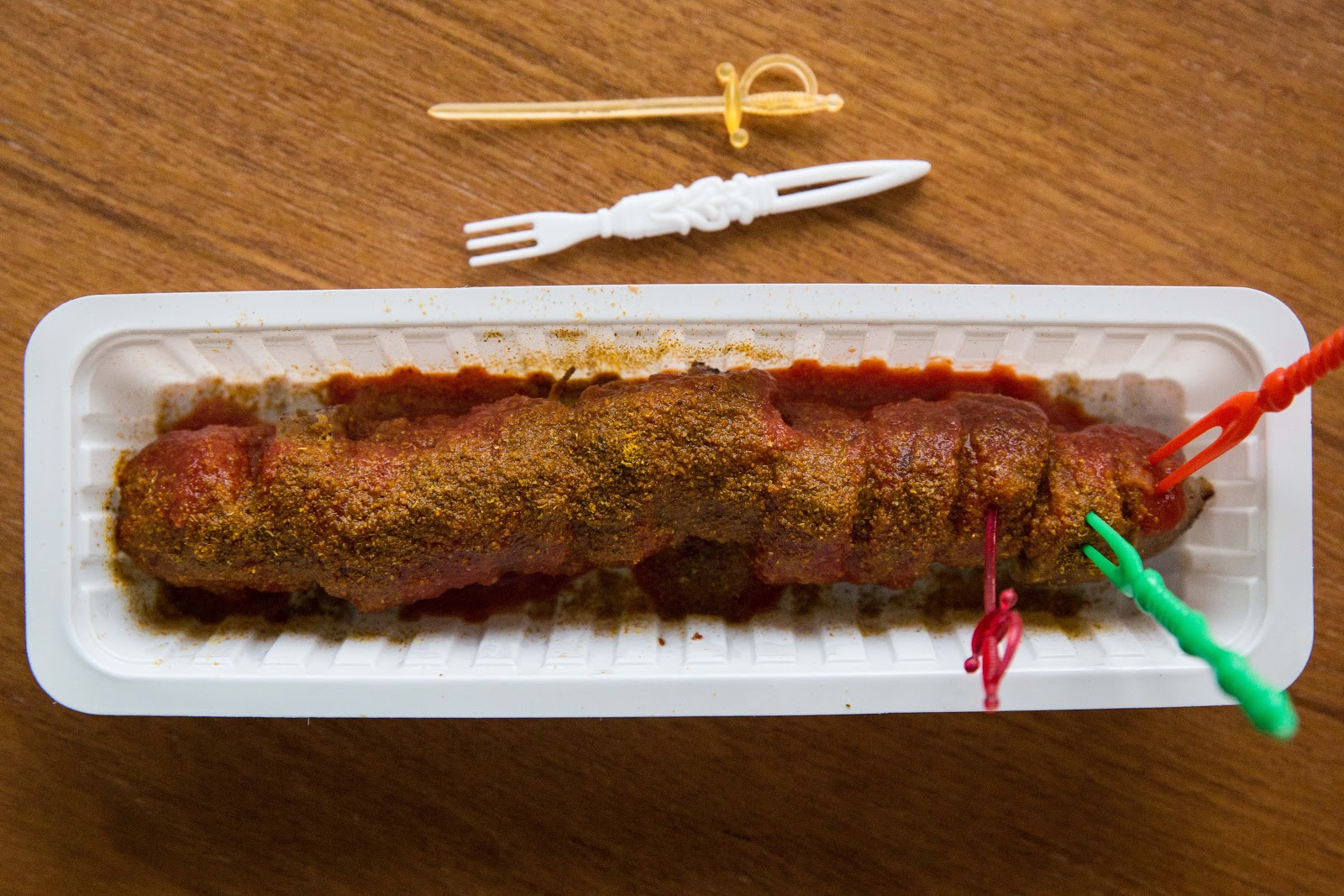 Mama Tommy's German Currywurst with Homemade Curry Ketchup [Zack]