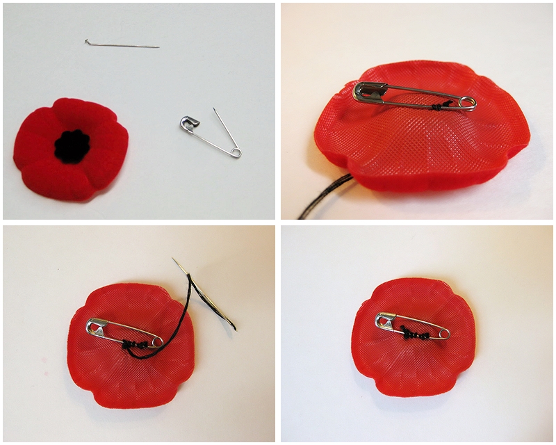 My Handmade Home DIY Remembrance Day Poppy Conversion
