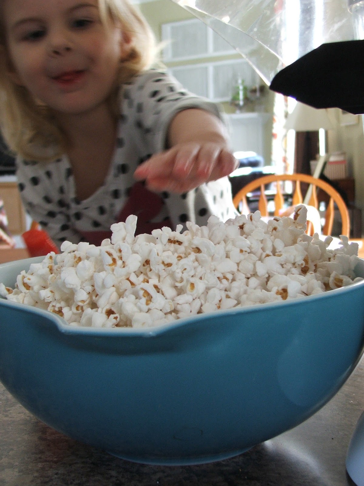 Living the Allergic Life BBQ Popcorn {DairyFree} Taking Movie Night