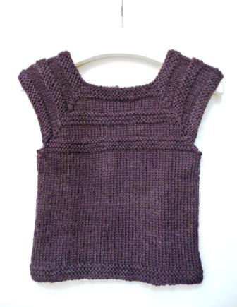 Egle Gilet Top Down Semplice Easy Top Down Vest